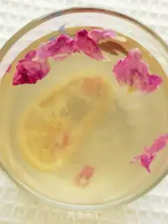 Make Rose lemon tea step 10