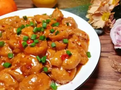 Make Sour sauce, tofu step 12