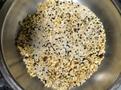 Make Homemade peanut rolls step 2