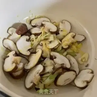 Make Gold tofu mushroom fat cow step 4