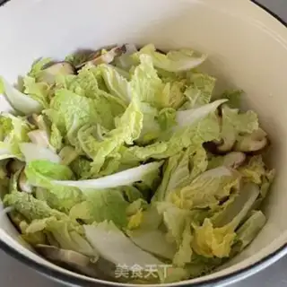 Make Gold tofu mushroom fat cow step 5