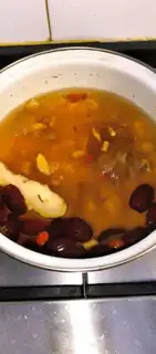 Make Moo-bong tea step 2