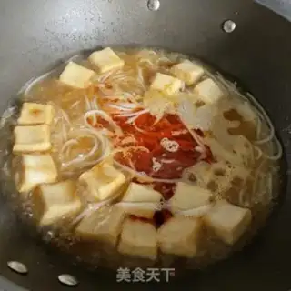 Make Fried egg screw powder step 4