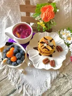 Make A rice breakfast cake step 4