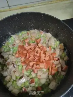 Make Red intestinal carrots, peadow step 6