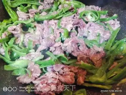 Make Pepper beef step 3