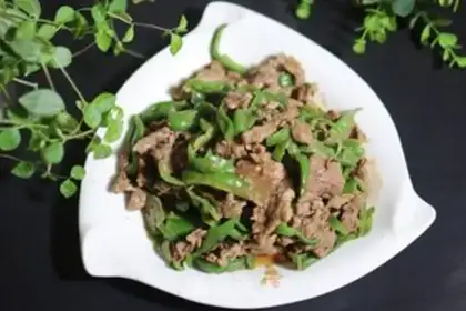 Make Pepper beef step 5