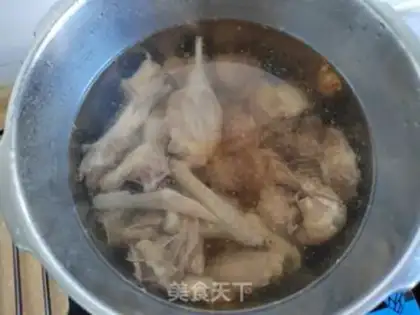 Make The corn radish duck step 2