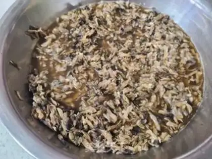 Make Dry bouquet of eggs step 1