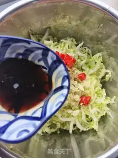 Make A cabbage fan step 3