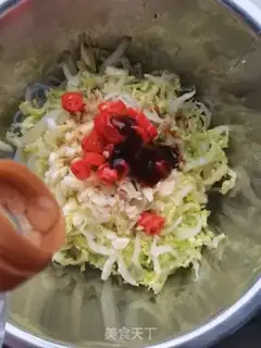 Make A cabbage fan step 4