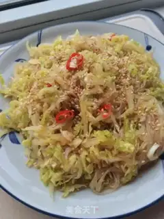 Make A cabbage fan step 6