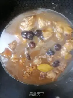 Make Yellow chicken step 6