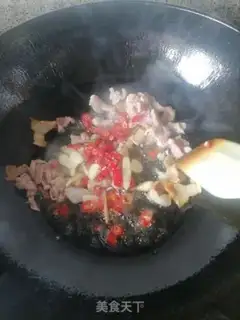 Make Celery fried dry step 2
