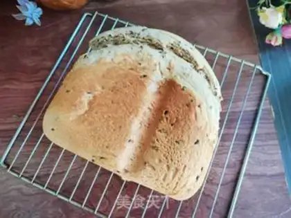 Make Bread machine full of rye sesame toast step 4