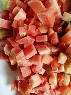 Make Spicy veggies and rice step 1