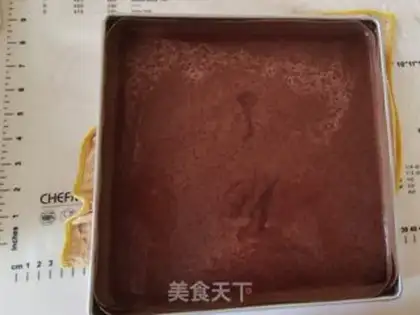 Make Christmas chocolate stake cake step 8
