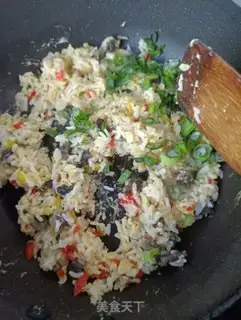 Make Five eggs of fried rice step 7