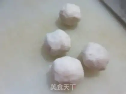 Make Fishballs with potatoes step 2