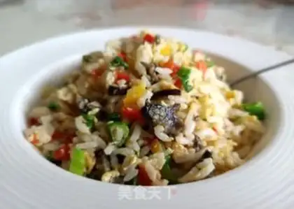 Make Five eggs of fried rice step 9