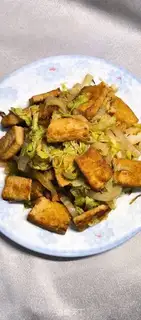 Make The cabbage is frozen tofu step 7