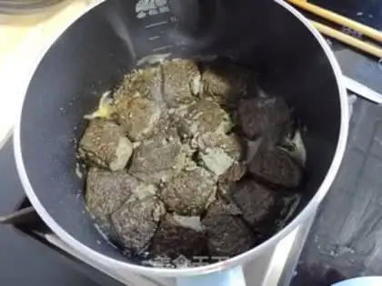 Make Fresh tofu step 2