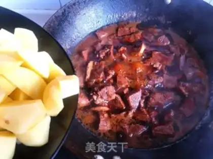Make Red beef step 7