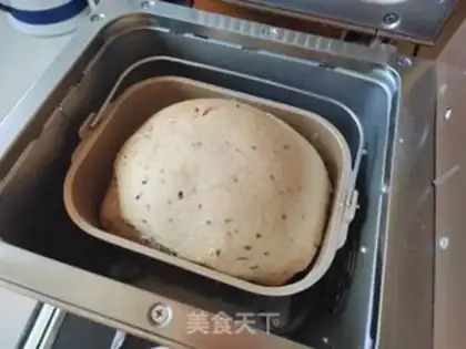 Make Bread machine full of rye sesame toast step 3