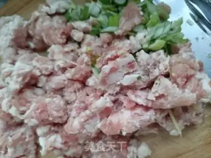 Make A radish meat bag step 5