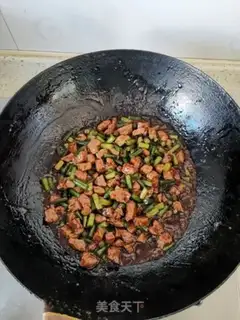 Make Garlic fried meat step 5