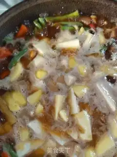 Make Five bean bean bean potato noodles step 16