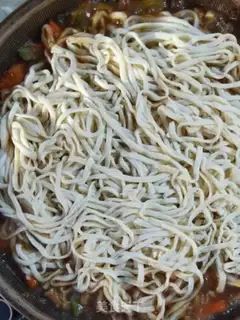 Make Five bean bean bean potato noodles step 17
