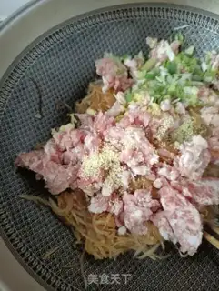 Make A radish meat bag step 9