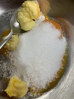 Make Coconut souffle ball step 1