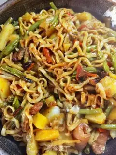 Make Five bean bean bean potato noodles step 21