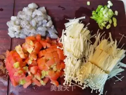 Make Tomato shrimp step 2