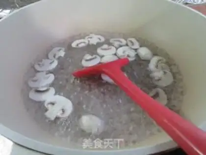 Make Mushrooms, scrawny meat step 2