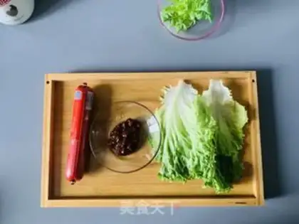Make Eggs and vegetables step 1