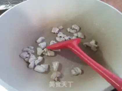 Make Mushrooms, scrawny meat step 4