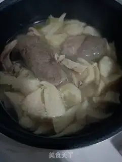 Make Monkey head mushroom belly soup step 16