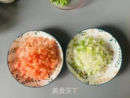 Make Eggs and vegetables step 2