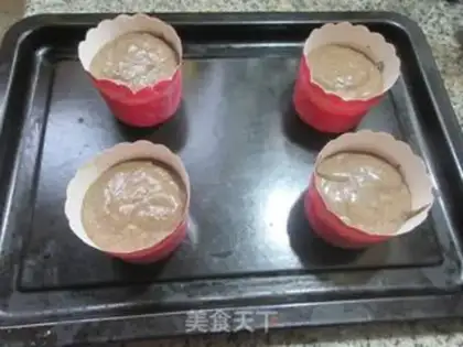 Make Paper cups, all-oiled wheat cakes step 6