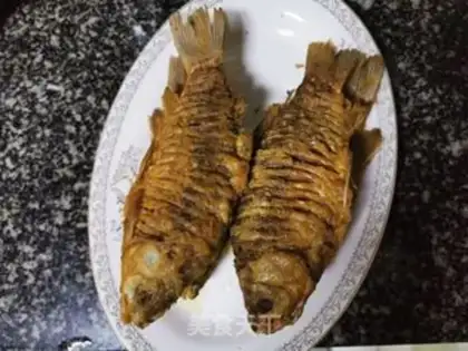 Make Dry-burned mackerel step 11