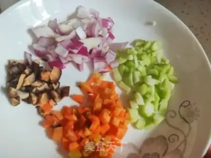Make Five-colored rice step 0
