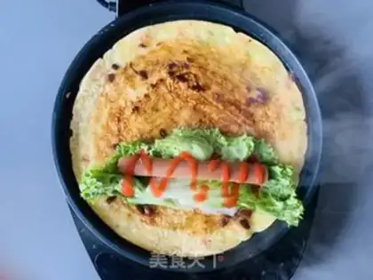 Make Eggs and vegetables step 7