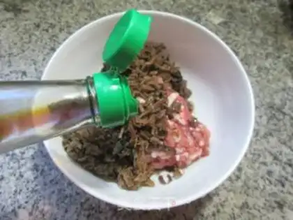 Make Plum-dry meatloaf step 3