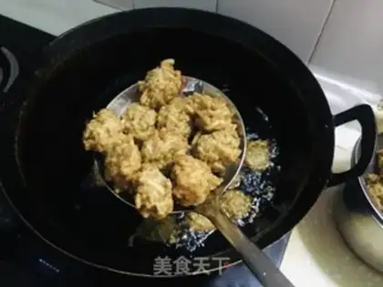 Make The pink chip balls step 4