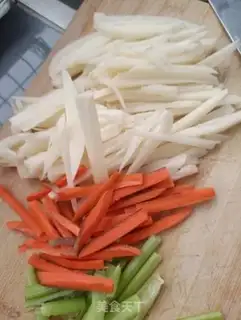 Make Spicy intestines step 1