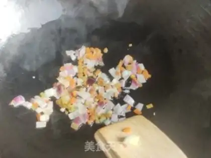 Make Five-colored rice step 3
