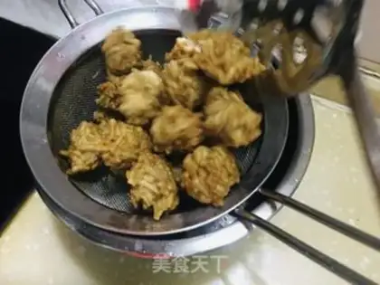 Make The pink chip balls step 5